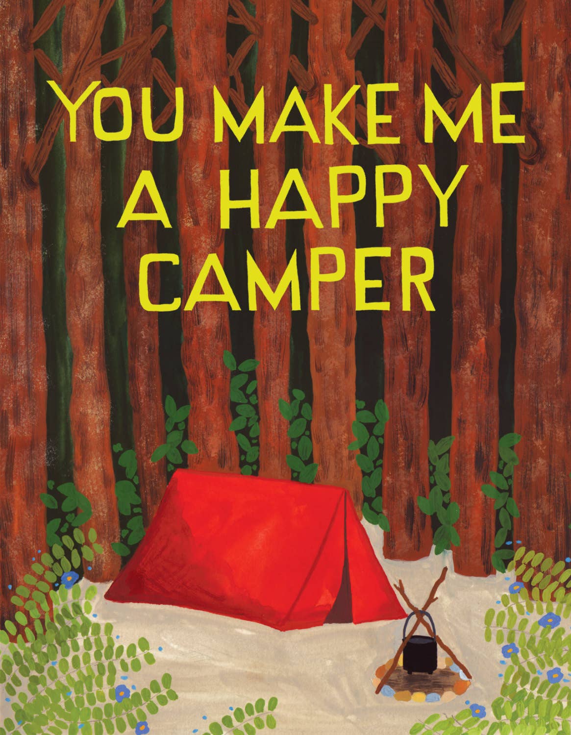 Happy Camper Card - Harold&Charles