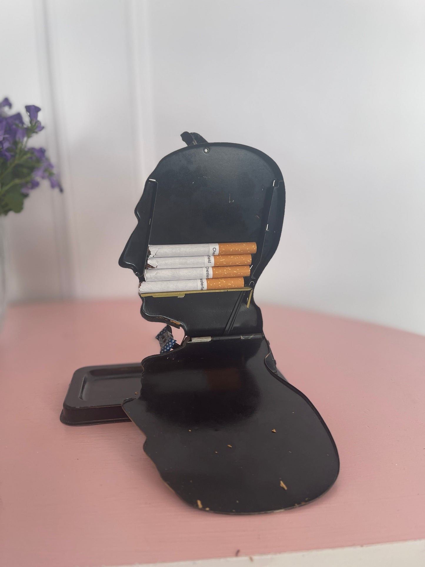 Kellermann tin Mechanical Cigarette Dispenser - Harold&Charles