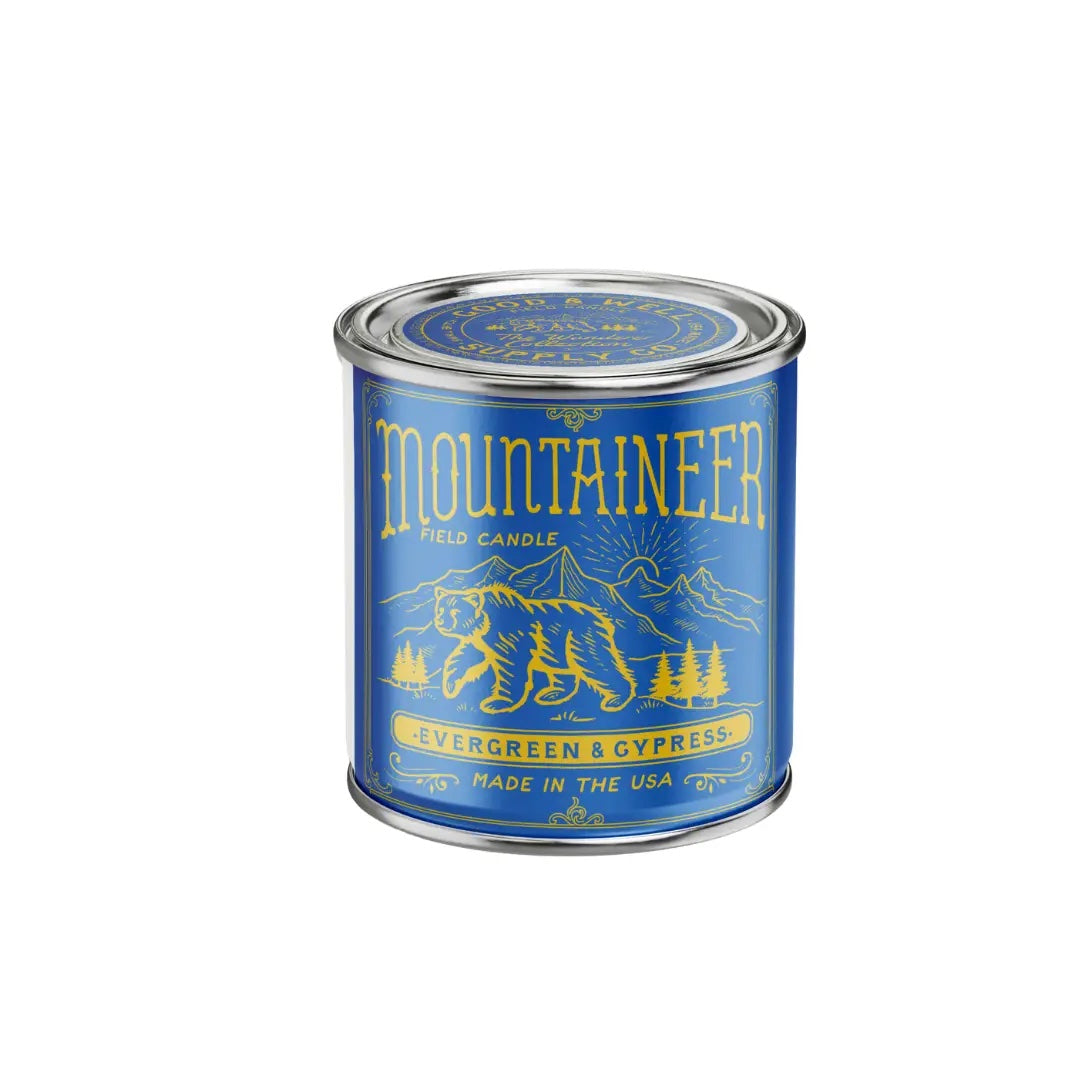 Mountaineer Field Candle | Good & Well Supply Co.