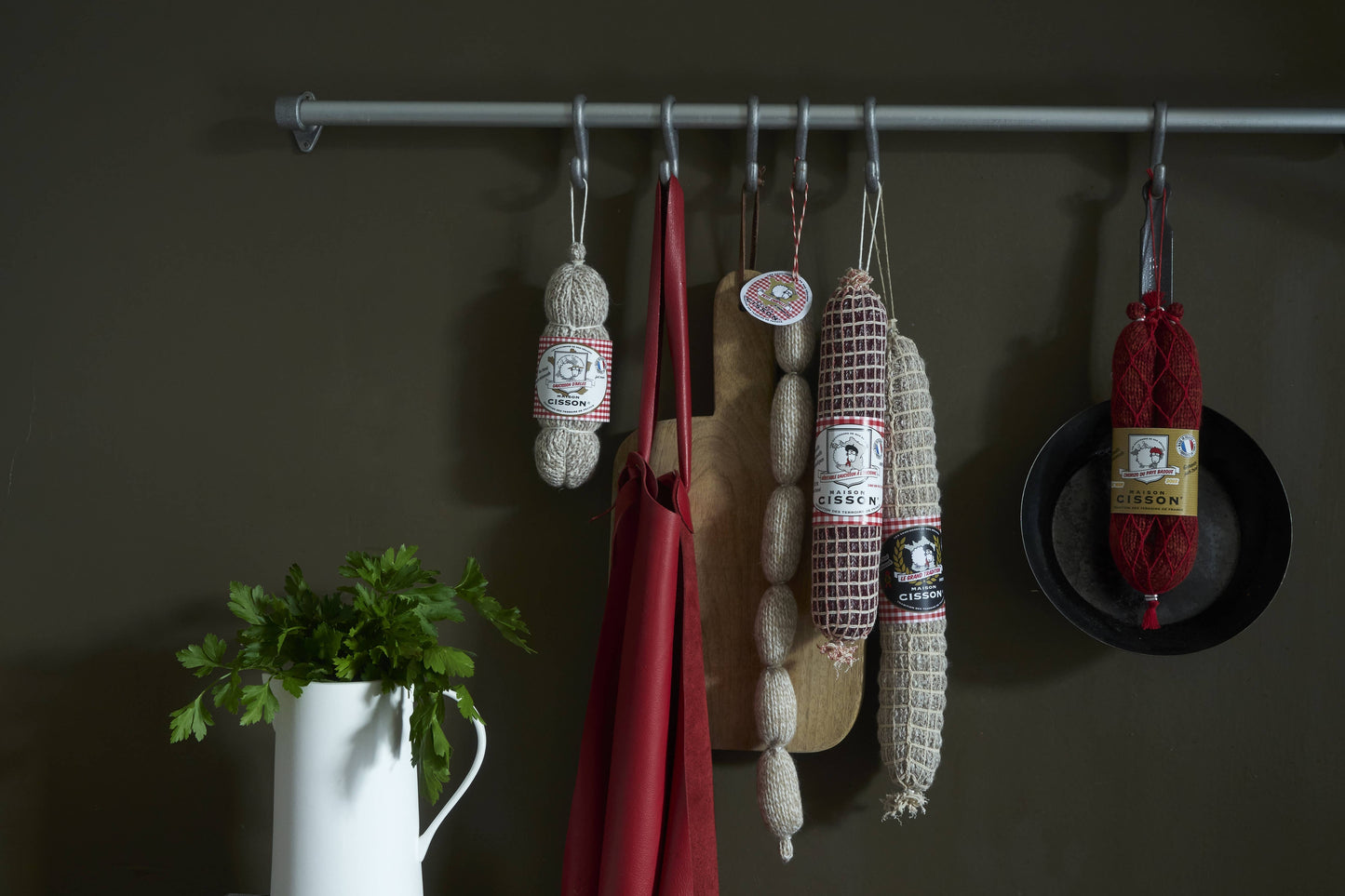 Knitted The Great Tradition Knitted Sausages by Maison Cisson - Harold&Charles