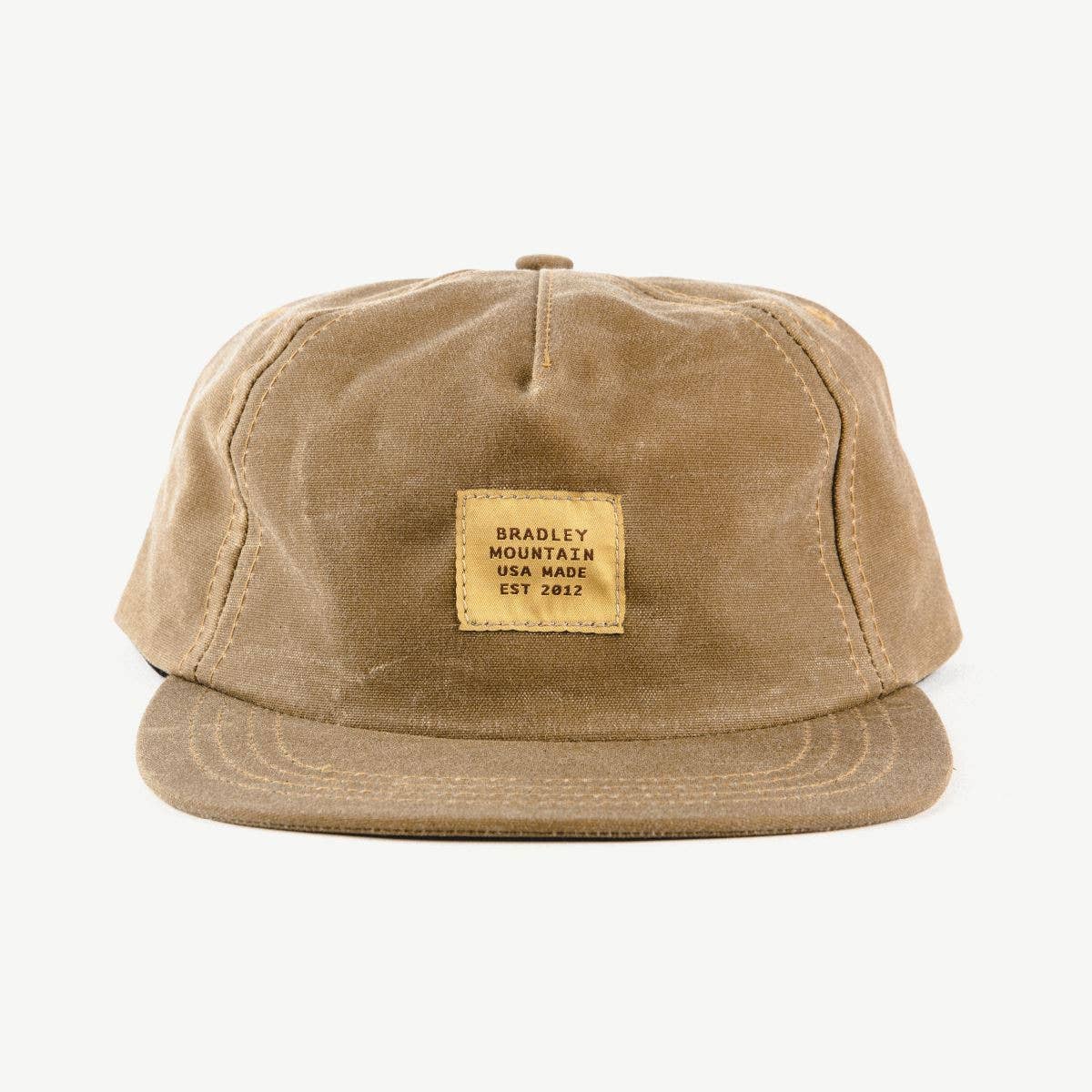 Heritage Field Tan Waxed Canvas Camper Hat - Harold&Charles