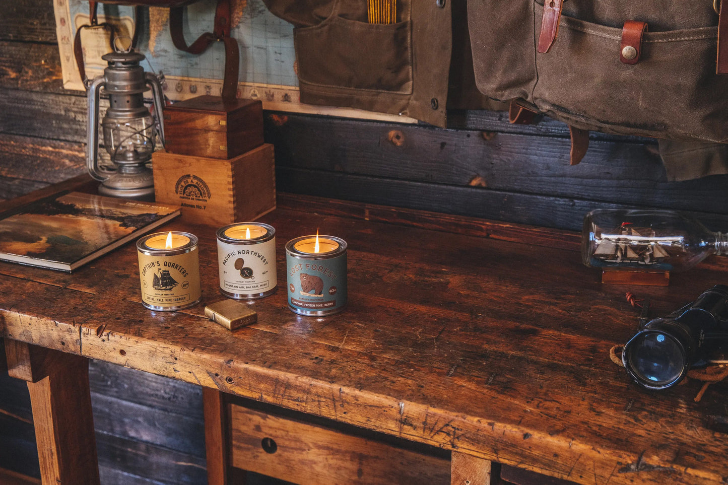 Captain's Quarters Candle | Bradley Mountain