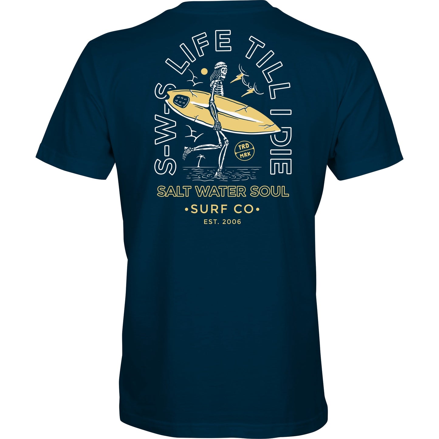 Till I Die Tee by SALTWATERSOUL