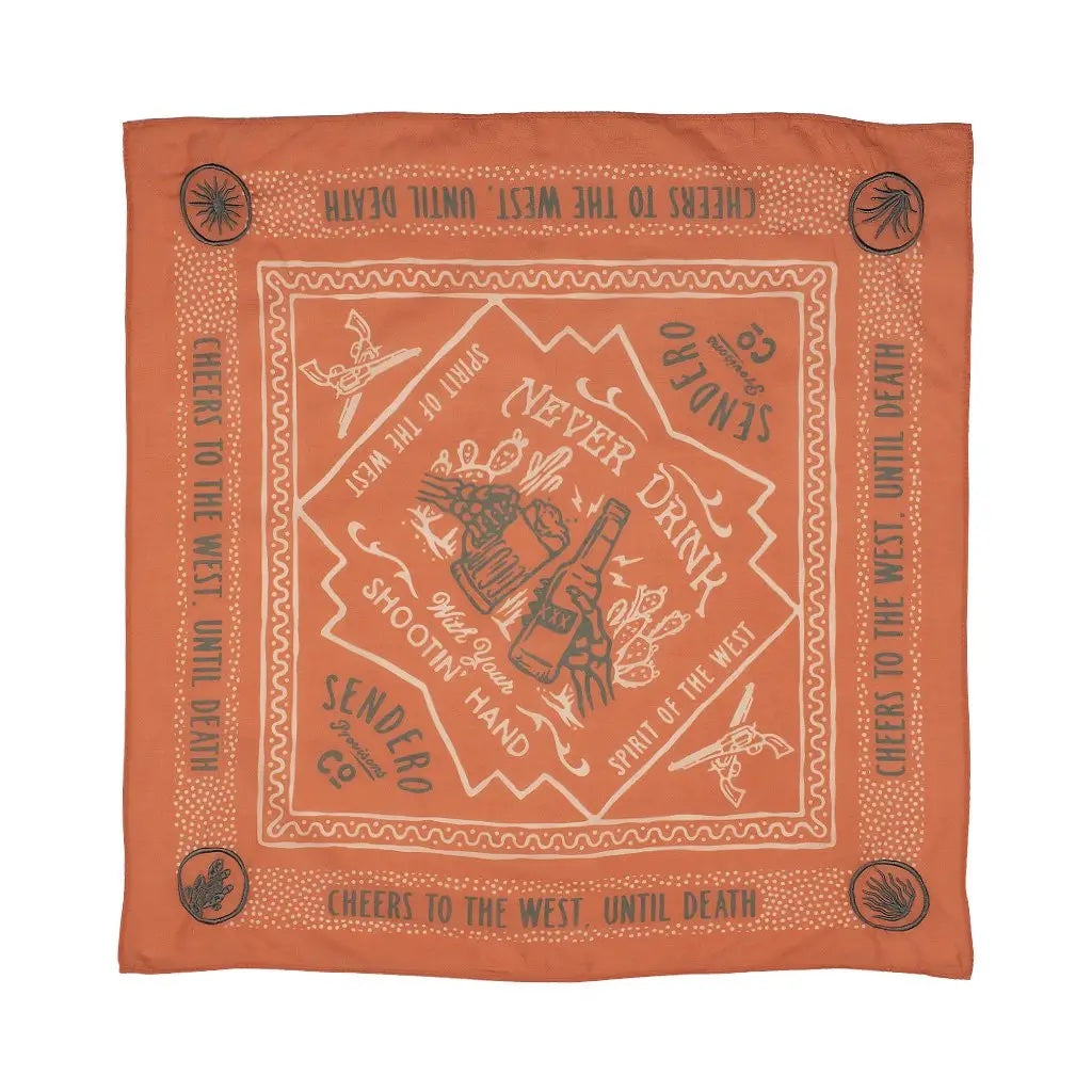 Shootin' hand bandana by Sendero Provisions Co.