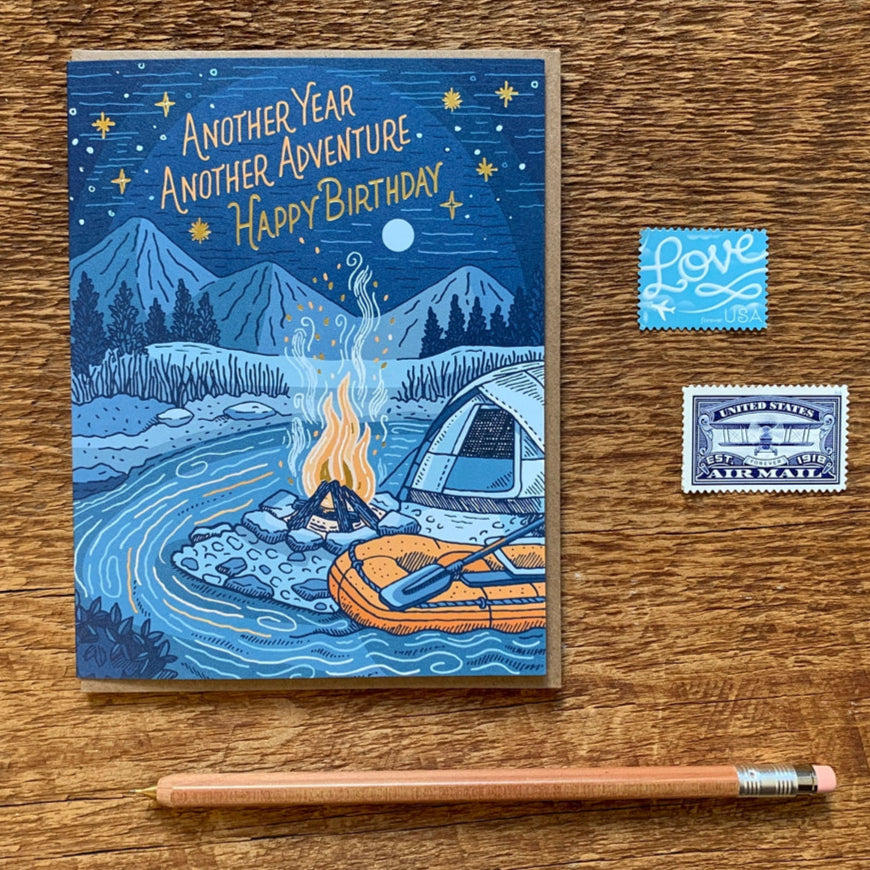 Campfire Birthday Card by Noteworthy Paper & Press - Harold&Charles