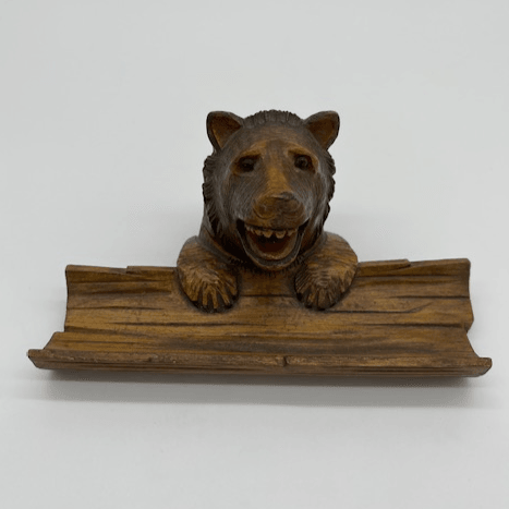 Black Forest Bear Pen holder and Inkwell