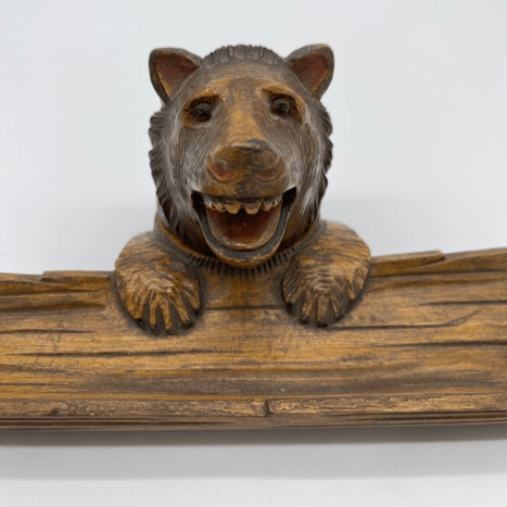 Black Forest Bear Pen holder and Inkwell