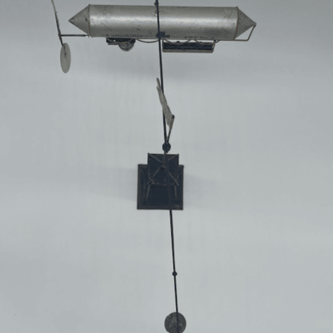 German tin Zeppelin