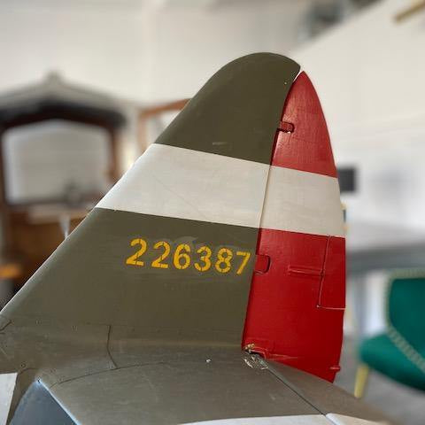 Large WW2-Era American Thunderbolt Aircraft Model