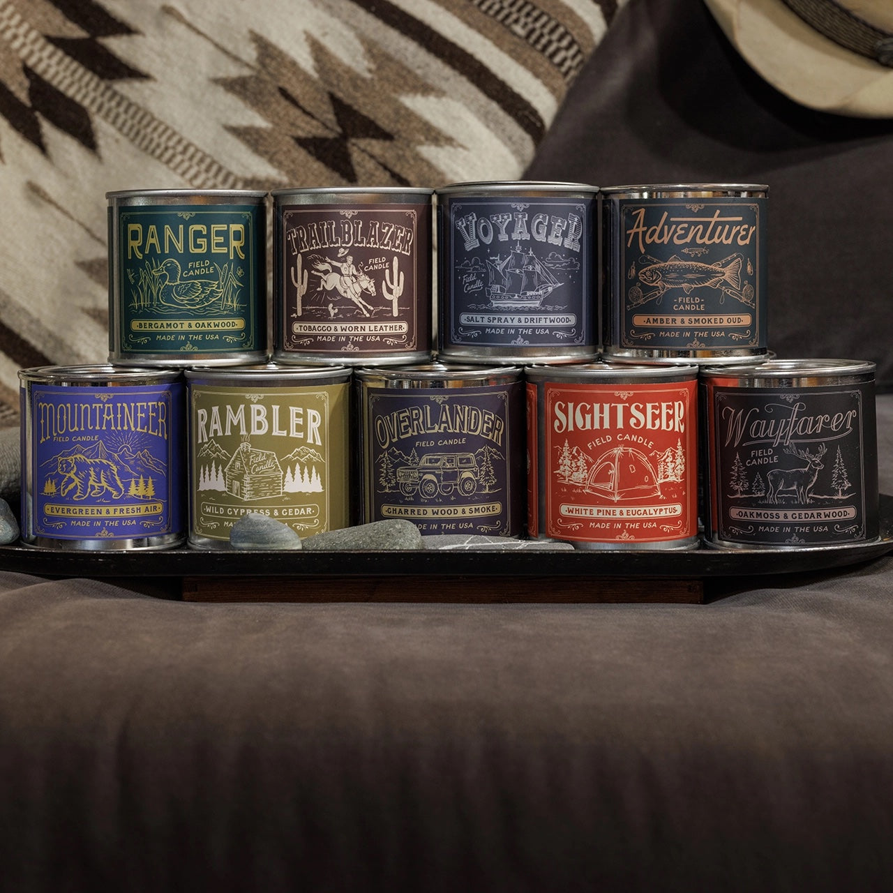 Sightseer Field Candle | White Pine & Eucalyptus Candle  | Good & Well Supply Co.