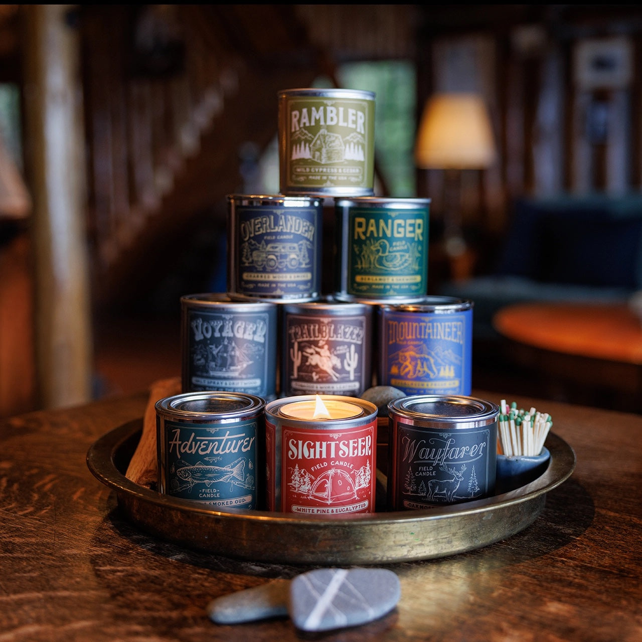 Sightseer Field Candle | White Pine & Eucalyptus Candle  | Good & Well Supply Co.