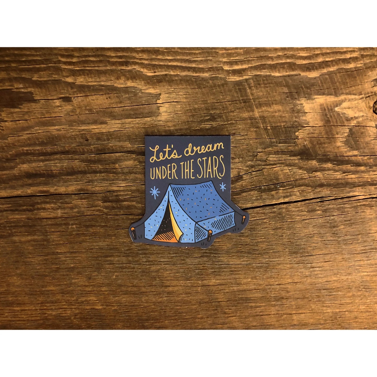 Dream Tent Magnetic Bookmark