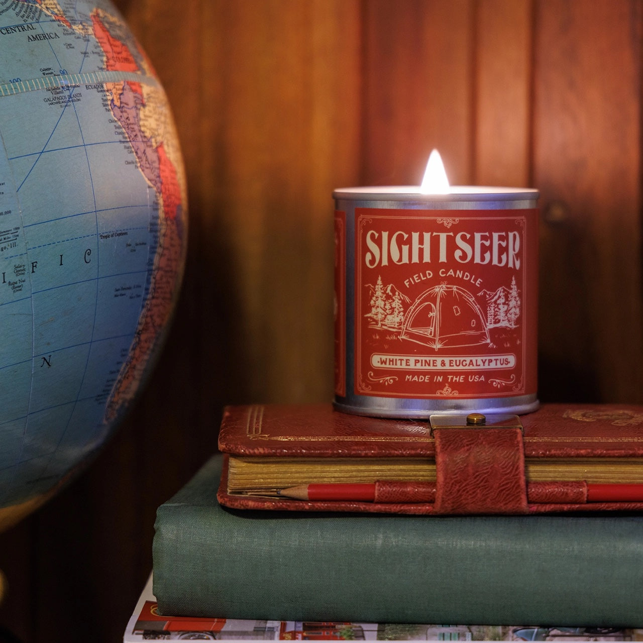 Sightseer Field Candle | White Pine & Eucalyptus Candle  | Good & Well Supply Co.