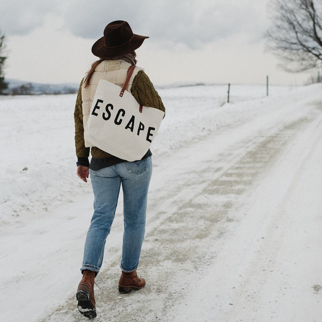 ESCAPE Canvas Tote Bag - Harold&Charles