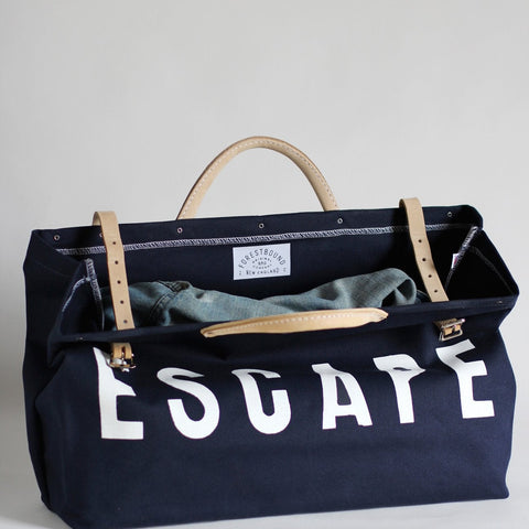ESCAPE Canvas Utility Bag  Navy Blue | Forestbound bags