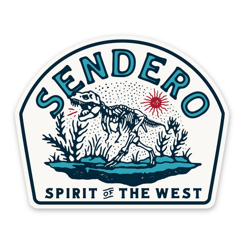 Skelly Rex Sticker by Sendero Provisions Co.