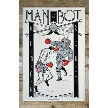 Man Vs. Bot Poster