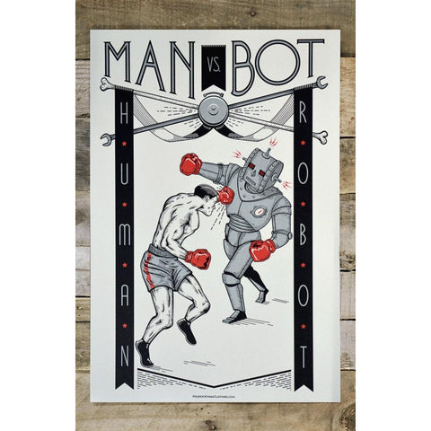 Man Vs. Bot Poster