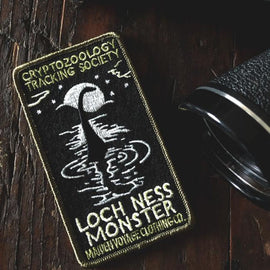Loch Ness Monster Patch - Cryptozoology Tracking Society - Glow in the Dark