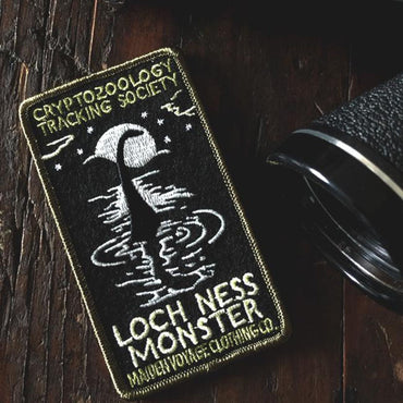 Loch Ness Monster Patch - Cryptozoology Tracking Society - Glow in the Dark