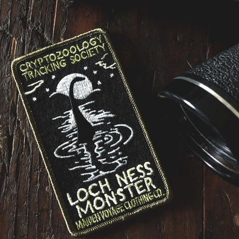 Loch Ness Monster Patch - Cryptozoology Tracking Society - Glow in the Dark