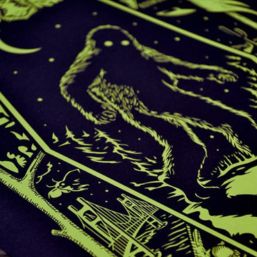 Cryptozoology - Glow in the Dark Poster