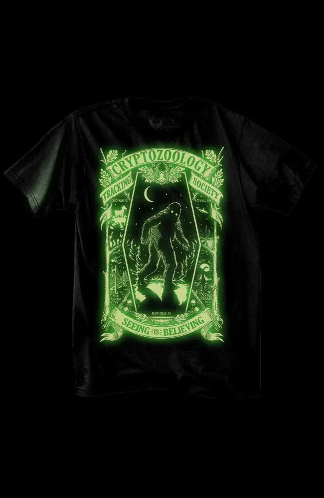 Cryptozoology Tracking Society Unisex Tee - Glow in the Dark T-Shirt