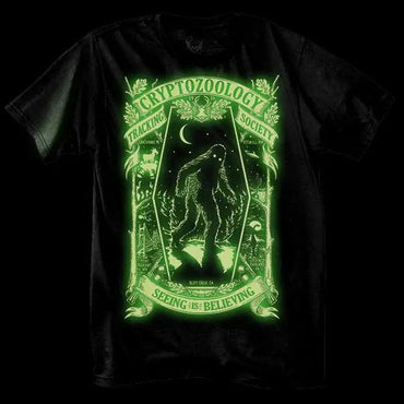 Cryptozoology Tracking Society Unisex Tee - Glow in the Dark T-Shirt