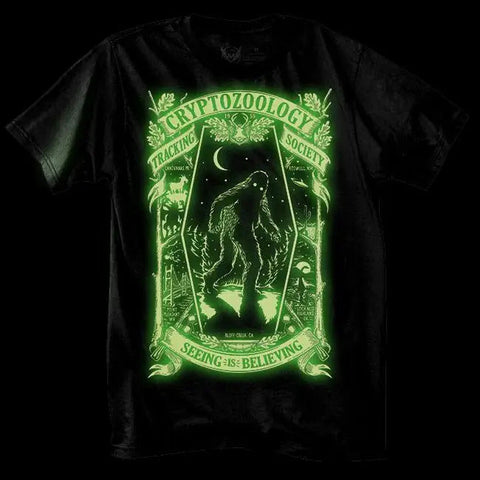 Cryptozoology Tracking Society Unisex Tee - Glow in the Dark T-Shirt